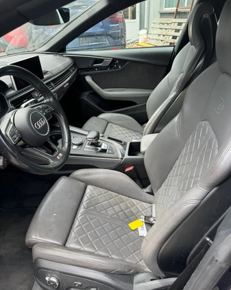 Audi S5 cena 84900 przebieg: 112000, rok produkcji 2018 z Ząbki małe 232